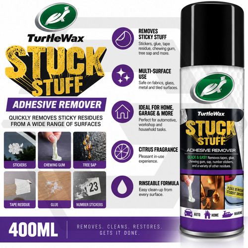 Turtle wax stuck stuff - turtle,